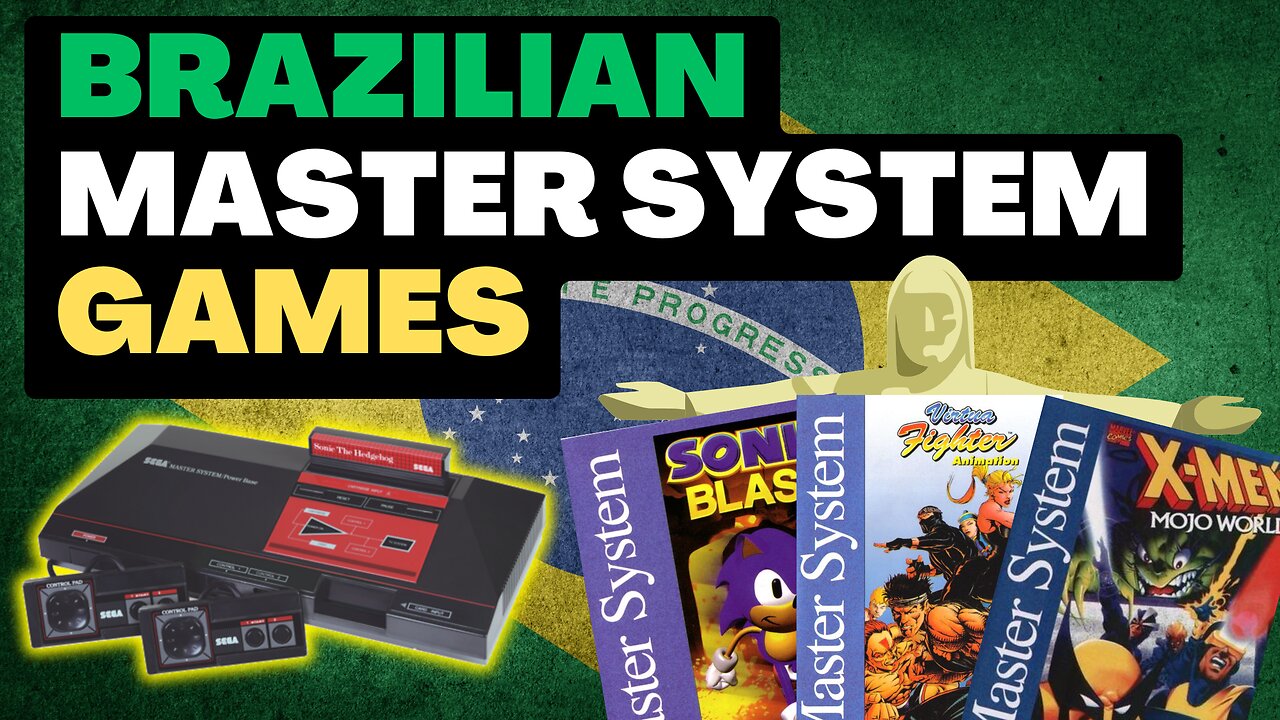 The Master System in Brazil | All Master System TecToy Games