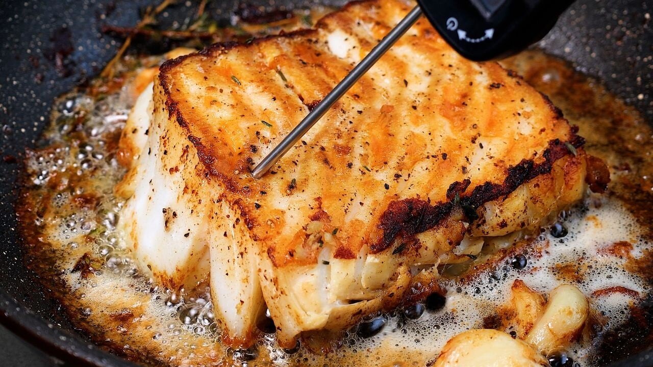 Juicy Fish for Holiday Dinner! Quick, Easy, and Delicious Cod Fillet Recipe