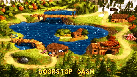 D.K.C. 3™ : DIXIE KONG'S Double Trouble! / ACT #1. LAKE ORANGATANGA / A1#2. DOORSTOP DASH! DK