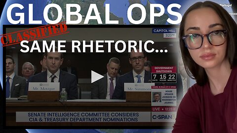 SENATE INTEL MEETING, OPS...
