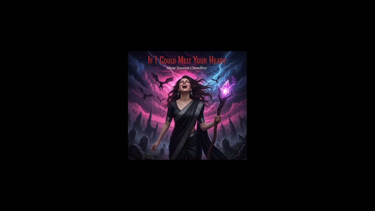 🎵If I Could Melt Your Heart🎵 - Dark Electronic Pop- Abrar Nayeem Chowdhury
