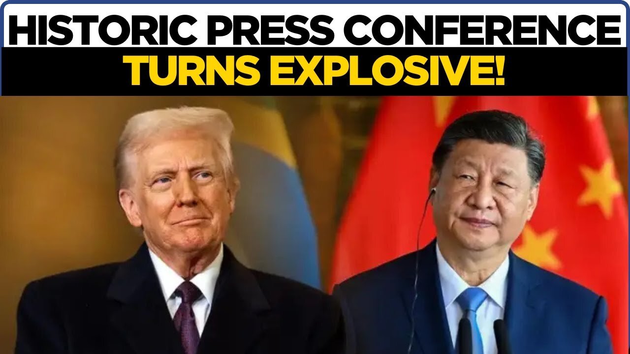 LIVE: Trump–Xi Meeting | Xi Jinping STUNNED by Trump’s Reply | U.S.–China Trade Deal