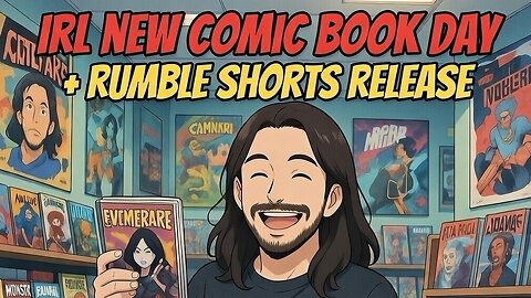 RUMBLES IRL COMICBOOK GUY & DAILY LIFE CONTENT MACHINE : IRL PREMIUM CREATOR : RUMBLE SHORTS FEB 4th
