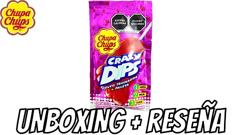 CRAZY DIPS SABOR FRESA - CHUPA CHUPS