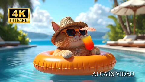 "Cutest AI Cat Brings Smiles Everywhere #AICats #CuteAICats #mqaicatsworld #mq