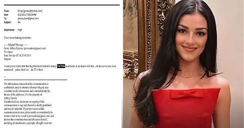 Epstein Emails Released & A $5 Million Lawsuit From FBI Director's Girlfriend Aimed At Podcaster For Picture Post