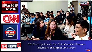 DOJ Shake-Up: Remulla Out, Claire Castro In? | Explosive Speculation! | Philippines LIVE #News