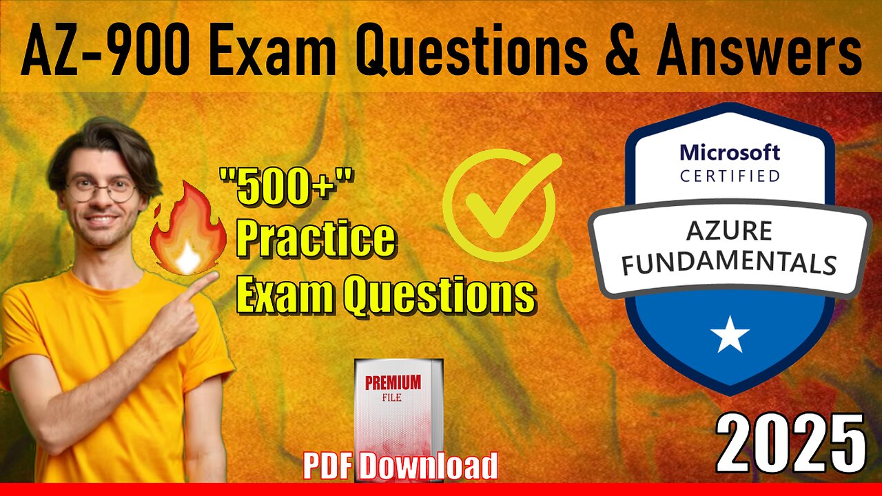 📋AZ-900 | Mastering The Microsoft Azure Fundamentals Exam 🔥| Questions & Answers 2025