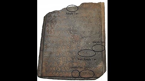 BIBLE ARCHEOLOGY PROTO-HEBREW ALPHABET EVIDENCE OF EARLY HEBREW WRITING: “(And when they heard that he spake in the Hebrew tongue to them, they kept the more silence:)” 🕎Luke 23;35-38 “And a superscription also was written over him in Hebrew”