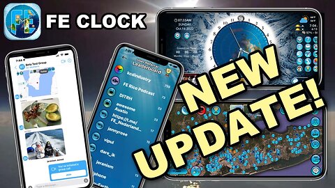 NEW Flat Earth Clock features (October 2022)