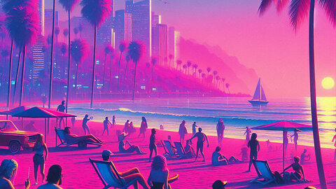 Sandy | Synthwave | Chillwave | Retrowave | Music | Instrumental | Royalty/Copyright Free