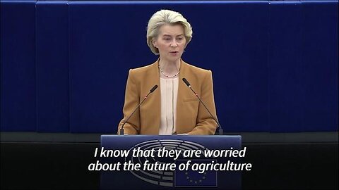 Unelected EU head Ursula von der Leyen - an attack of farming and agriculture