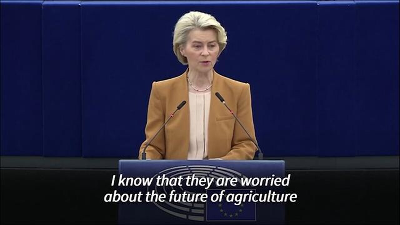 Unelected EU head Ursula von der Leyen - an attack of farming and agriculture