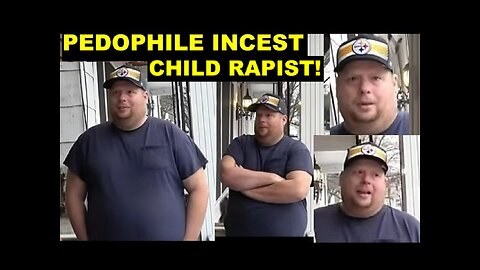 Pedophile Child Rapist Incest Predator Can't Control His Sick Urges!