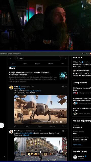 Genie3 Is Absolutely Cooking With This