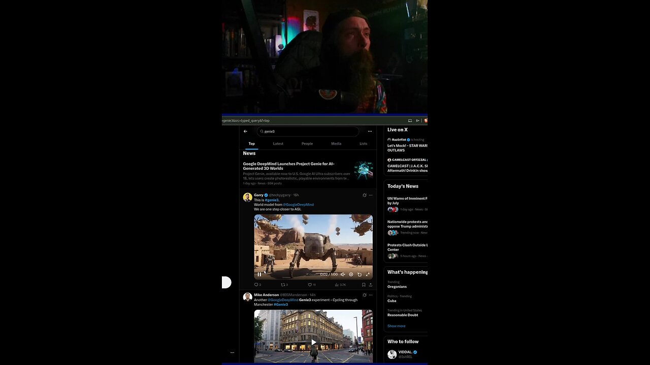 Genie3 Is Absolutely Cooking With This