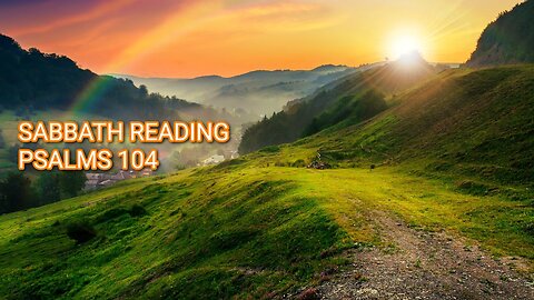 PSALMS 104 WATCH FULL VIDEO LEARNING WITH THE FAMILY ENOCH777