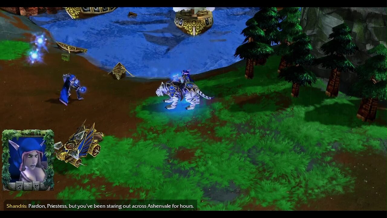 StarCraft 2, Azeroth Reswapped Night Elf (no commentary)