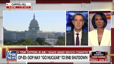 Sen Tom Cotton: We’re NOT Going to End the Filibuster on a Short-Term Funding Bill