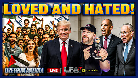 LOVED AND HATED! | LIVE FROM AMERICA 10.13.25 11AM