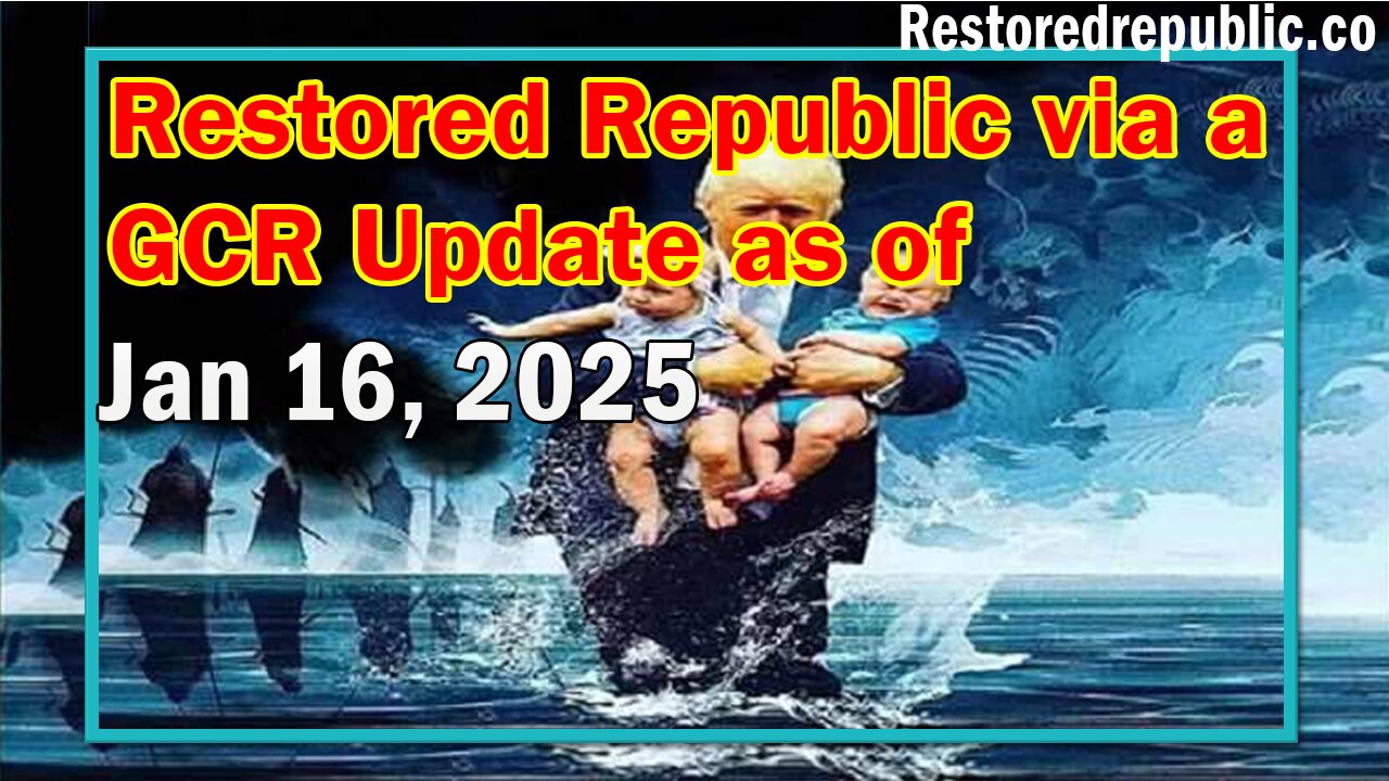 Restored Republic via a GCR Update Today Jan 16, 2025 - Judy Byington. Benjamin Fulford