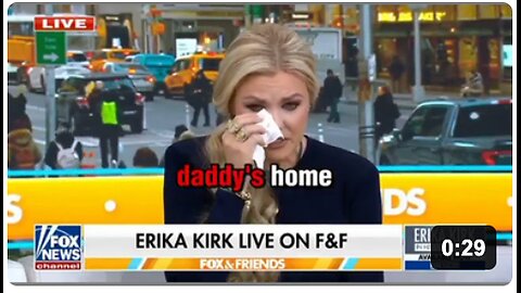 Erika Kirk promoting Charlie Kirk's book on Fox citing "Shabbat Shalom" a Jewish reference to the sabbath.