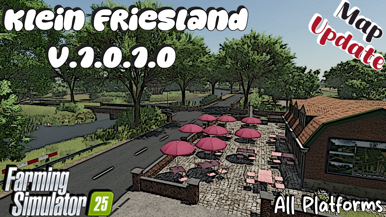 Map Update | Klein Friesland | All Platforms | V.1.0.1.0 | Farming Simulator 25