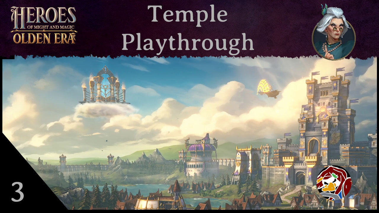 HOMM: Olden Era Demo Temple Playthrough Episode 3
