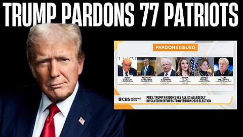 NO MAGA LEFT BEHIND: Trump Pardons Giuliani, Meadows, and Others Over 2020