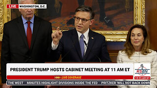 WATCH: Speaker Mike Johnson & GOP Leadership Hold a Press Conference for the Shutdown - 10/9/25