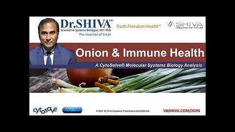 Dr.SHIVA™: Onions on Immune Health @CytoSolve® Systems Analysis(4/21)