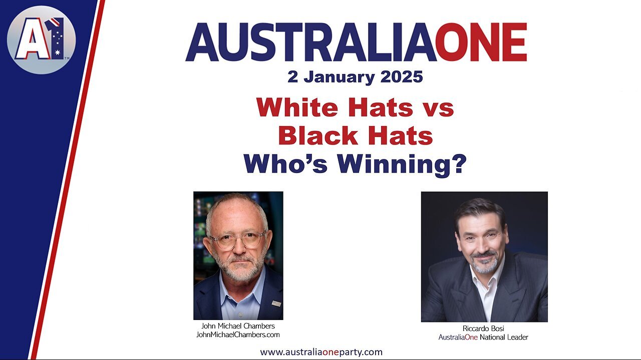 AustraliaOne Party - White Hats vs Black Hats. Who's Winning (2 January 2025)