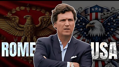 Tucker Carlson Explains How America's Decline Mirrors the Fall of the Roman Empire. #maga #redacted