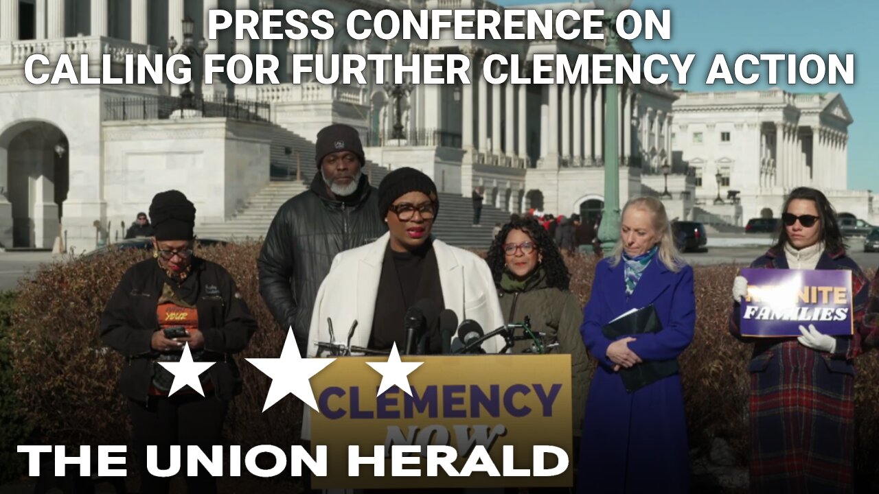 Democratic Lawmakers Hold a Press Conference Calling for Further Clemency Action