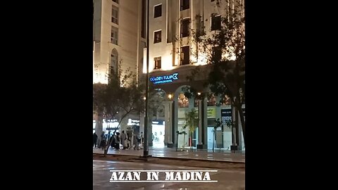 azan at madina tul munawarah