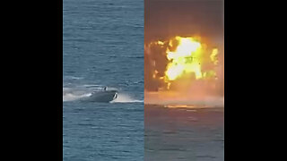 Fuerzas rusas destruyen drones marinos ucranianos en el mar Negro