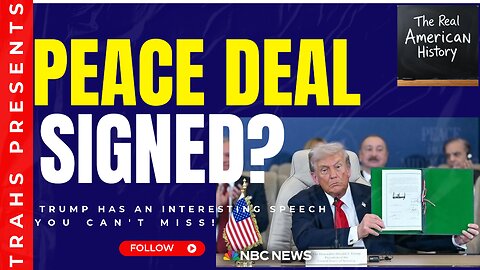 TRAHS EP 22: TRUMP PEACE DEAL! PLUS GC LEAK SENDS THE POLITICAL WORLD INTO A SPIRAL!
