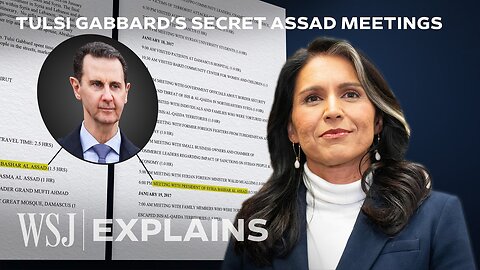 Trump’s Intelligence Pick Tulsi Gabbard Secretly Met Assad: What We Know | WSJ