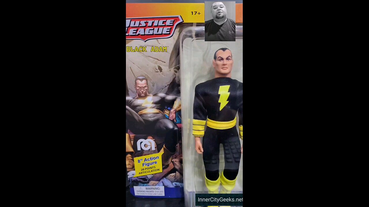 Black Adam Mego figure