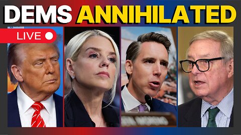 Democrats suffers ANNIHILATION during heated hearing with Bondi as Jack Smith bombshell drops