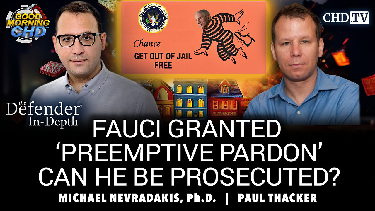 Fauci Granted 'Preemptive Pardon' Can He Be Prosecuted? + Exclusive Interview: John Beaudoin