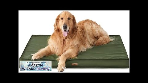 Lesure Outdoor Waterproof Dog Beds for Large Dogs Dog Bed Washable Review