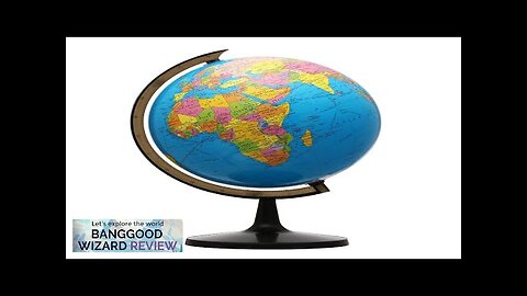 12.6inch World Globe Students Kid Teachers Geography Learning Home Outdoor Entertainment Review