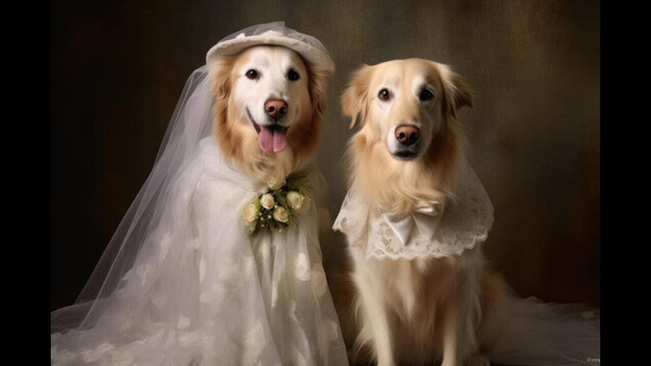 Dog 🐶 weding , weding dog , Dog is getting married #beutifulvideo