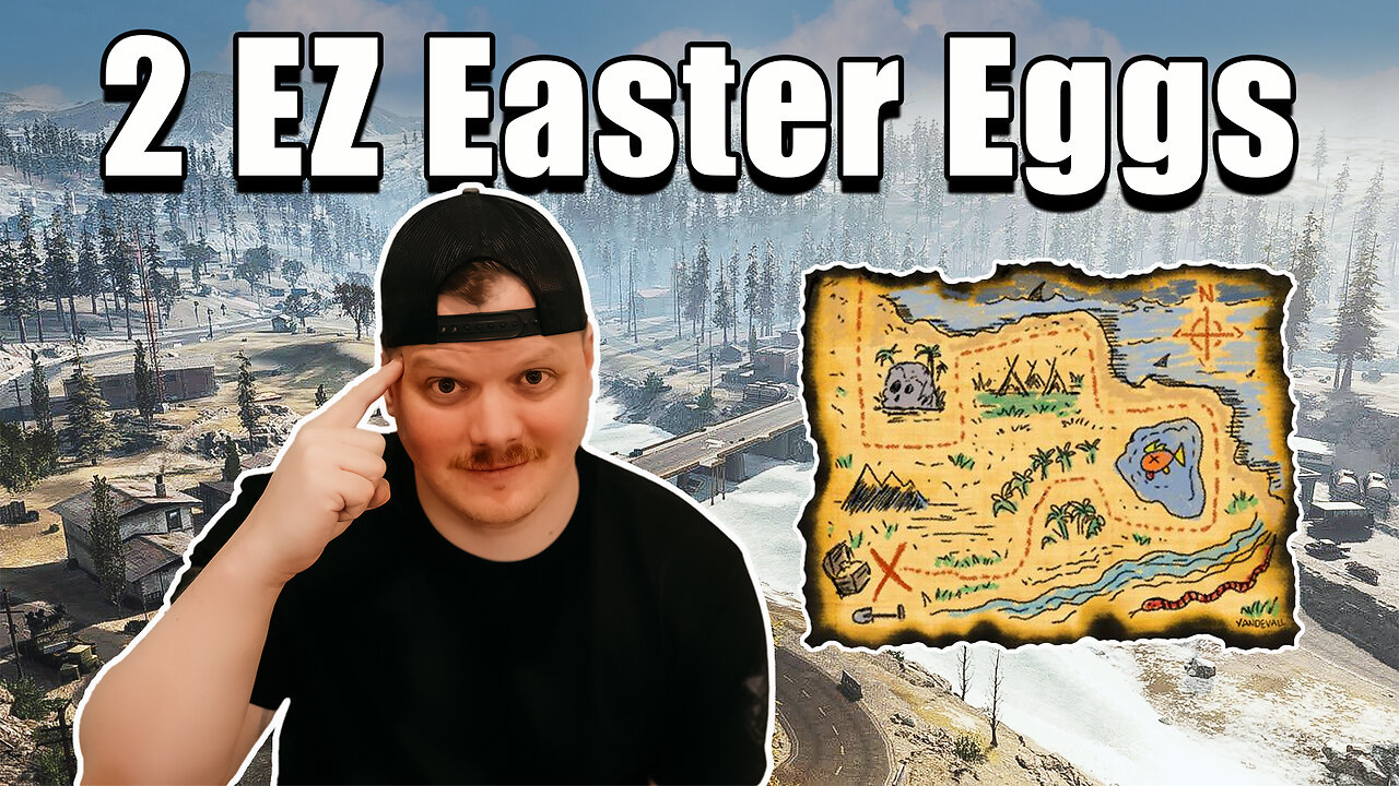 2 Warzone Easter Eggs! How to Find Them EASILY!