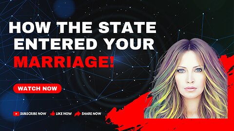 How The State Entered Your Marriage.