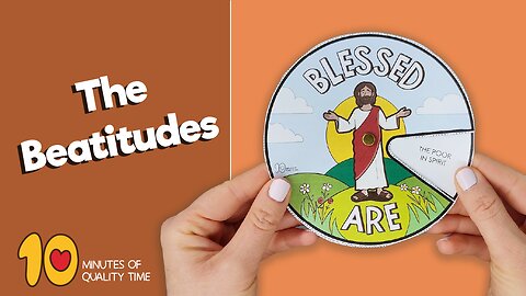 The Beatitudes Wheel Craft