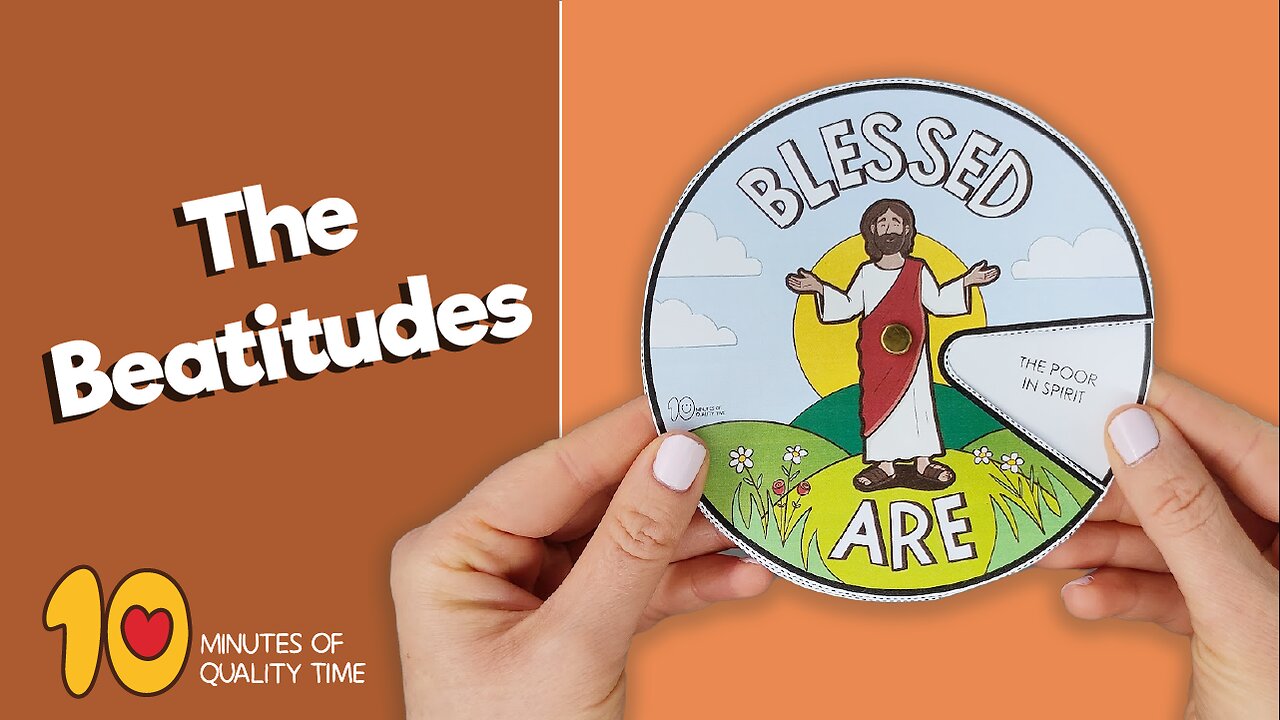 The Beatitudes Wheel Craft