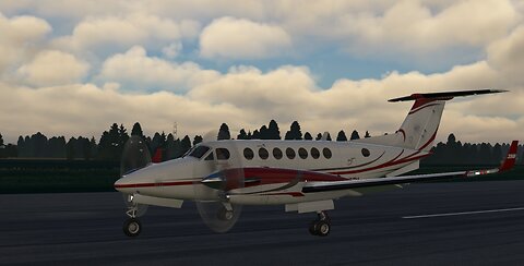 MSFS 2020 / King Air 350i-Western Canada