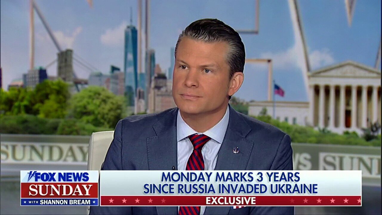 Pete Hegseth: Trump Is The 'Only Man In The World' That Can Have Bilateral Negotiations With Russia